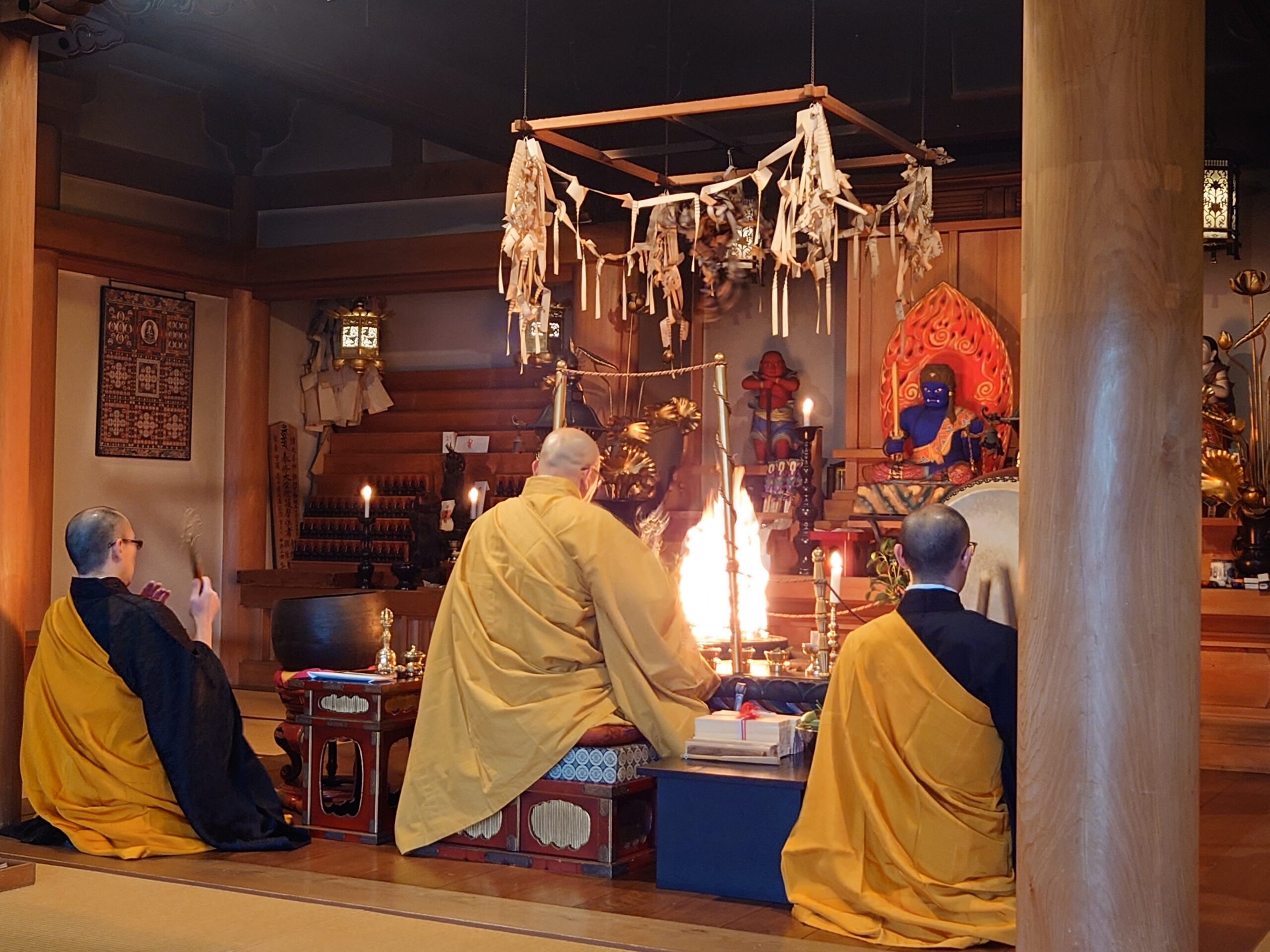 ご供養・回向・護摩焚き　毎月28日不動明王様のご縁日　13時～｜長慶山富光寺（ちょうけいざんふっこうじ）護摩堂